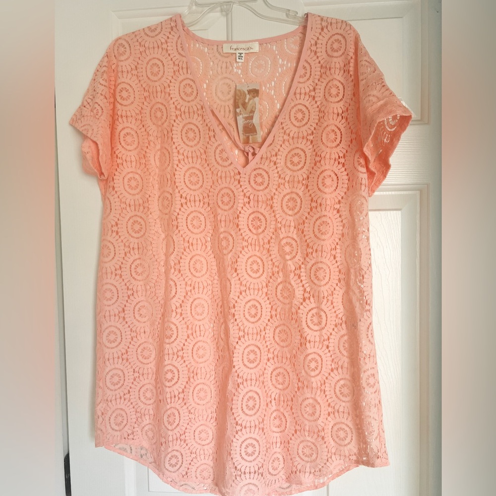 Women’s Lace Swim Coverup M/L